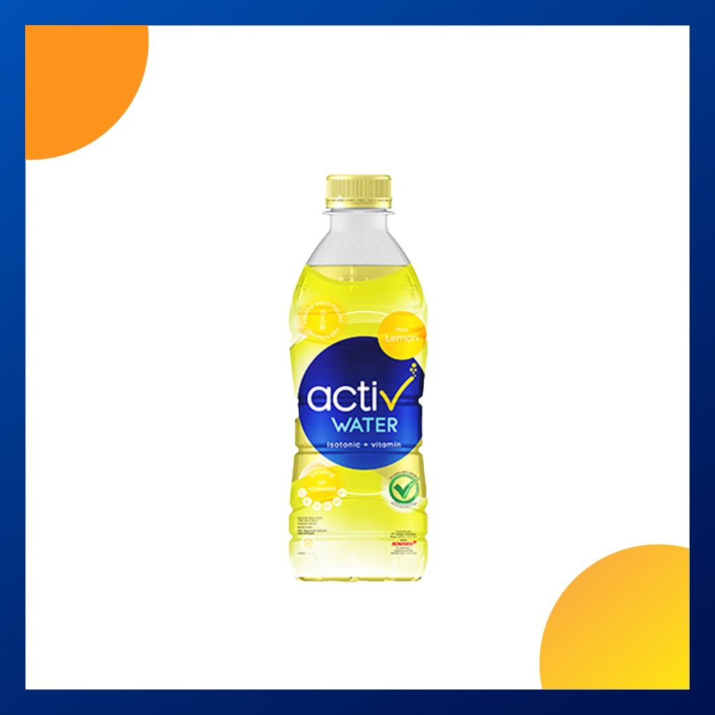Activ Water Rasa Lemon 380 Ml Botol