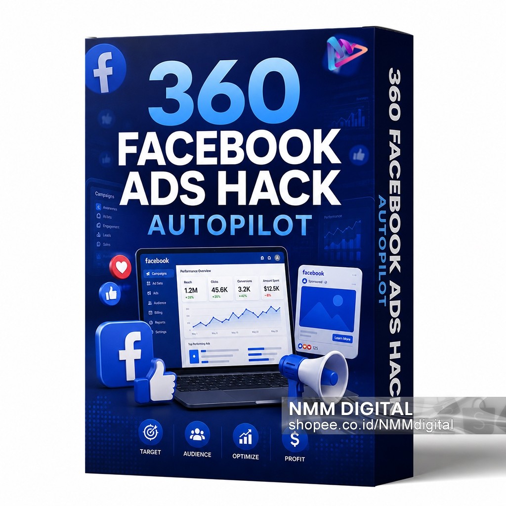 META ADS HACK AUTOPILOT: Ecourse Facebook Ads Terbaru Materi Video Pembelajaran- (bahasa Indonesia)