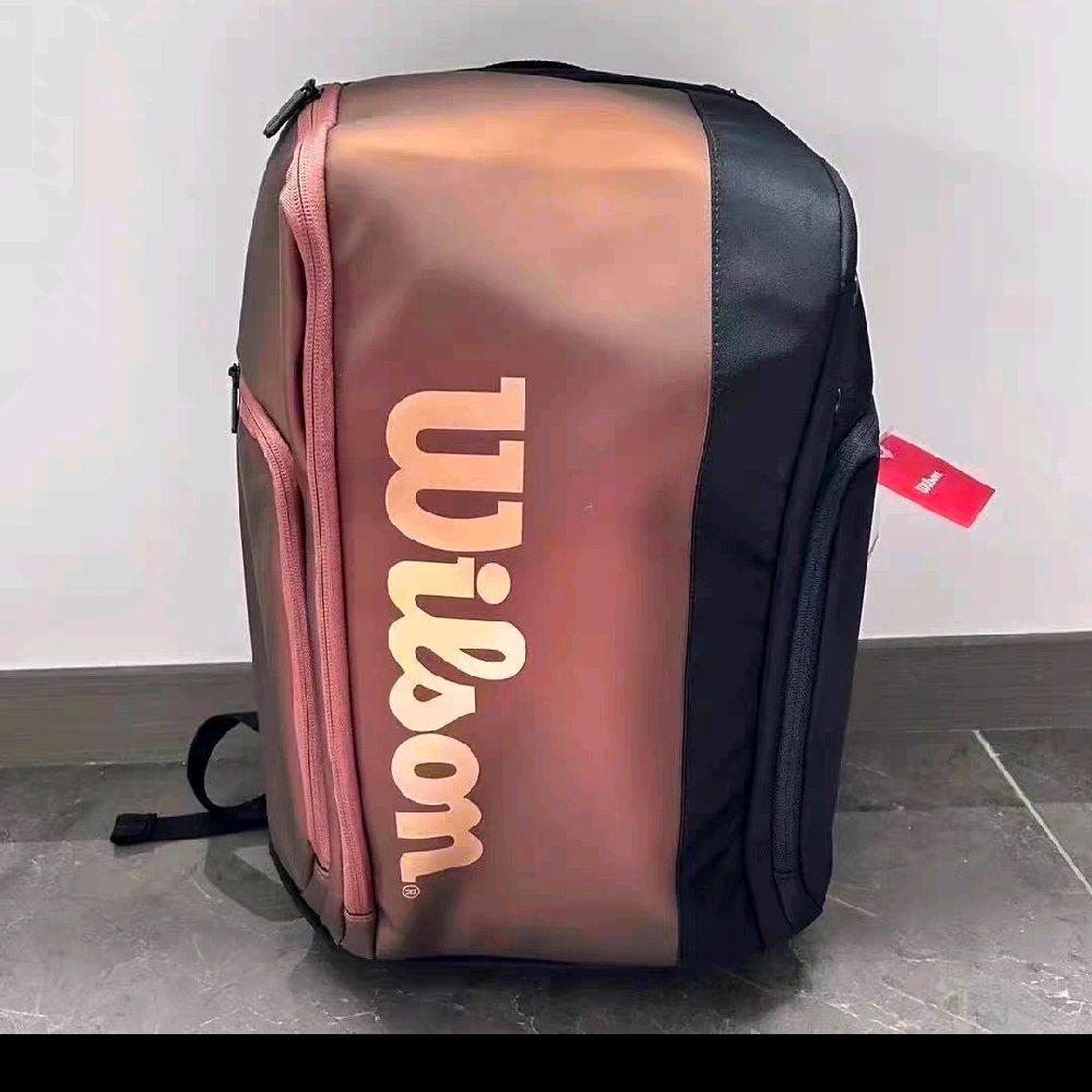pro staff Wilson Tas Ransel wilson coklat copper unisex tas raket tennis padel