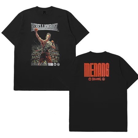 Rockermusic T-Shirt Band Rebellion Rose Menang