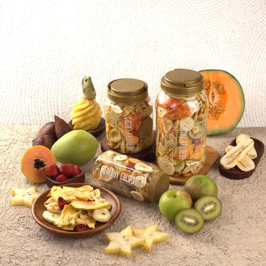 Healthy Crisps - Mix Keripik Buah Organik Vacuum Frying