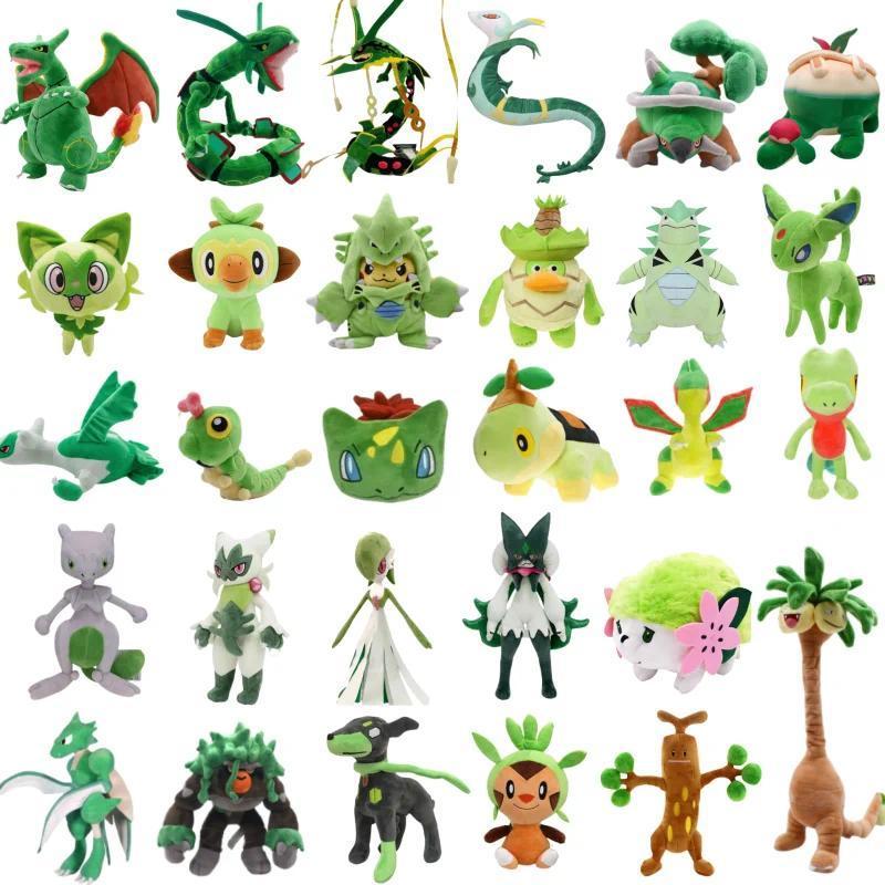 Pokemon Plush Toy Zygarde Eevee Rayquaza Charizard Mewtwo Sprigatito Sudowoodo Latios Rillaboom Cute