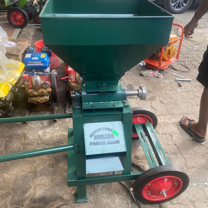 Mesin Huller Kopi Basah Pemecah Kopi Pagar Alam Plat Tebal - Huller