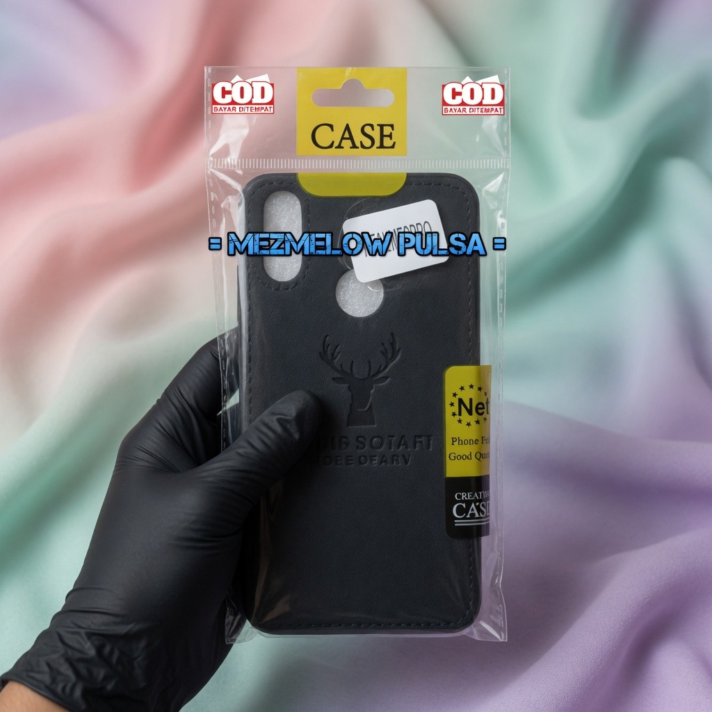 Hard Case REALME 3 PRO / Case Cloth Jeans / Casing Hape Canvas Deer