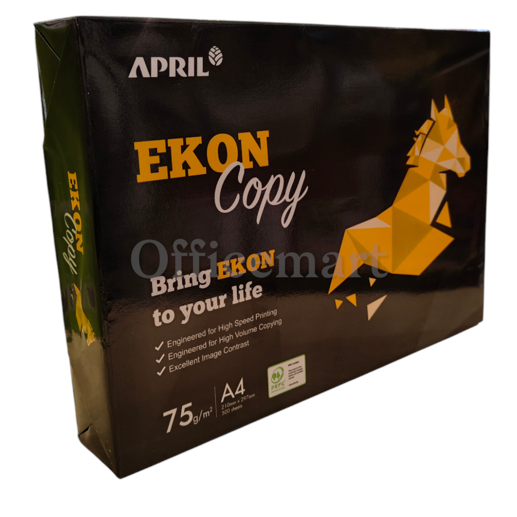 EKON | Kertas HVS 1 Rim | A4 | 75 gsm