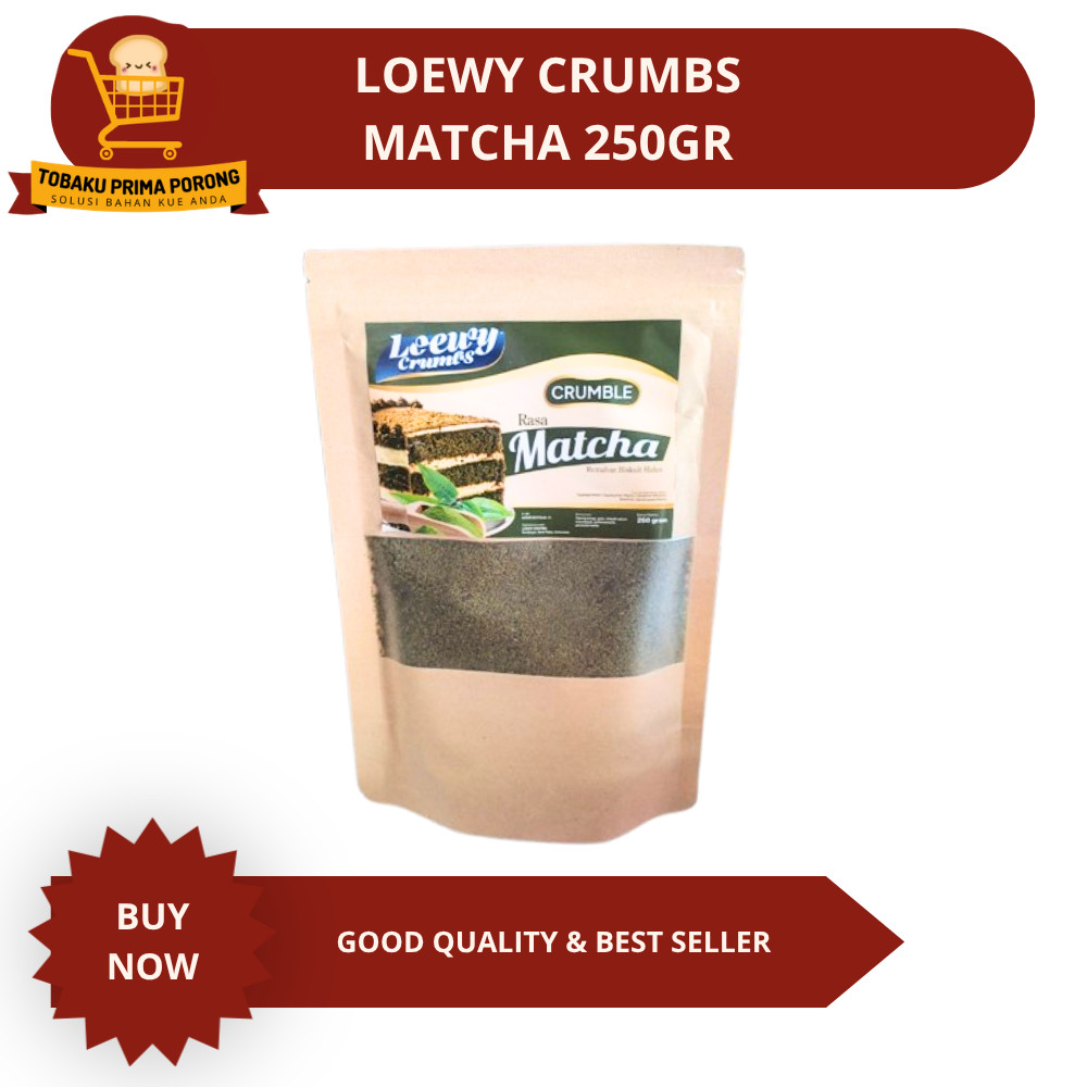 LOEWY CRUMBLE MATCHA 250 GR