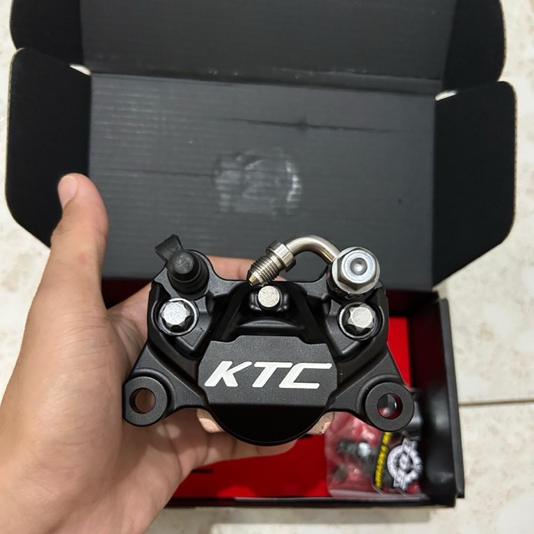 KALIPER PALA BABI  KTC RACING 2 PISTON SLIM KTC RACING ORIGINAL + BREK
