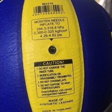 Kick- Bola Volly / Volly / Volly Mikasa Mg Mv 210 / Mv210 Made In Thailand