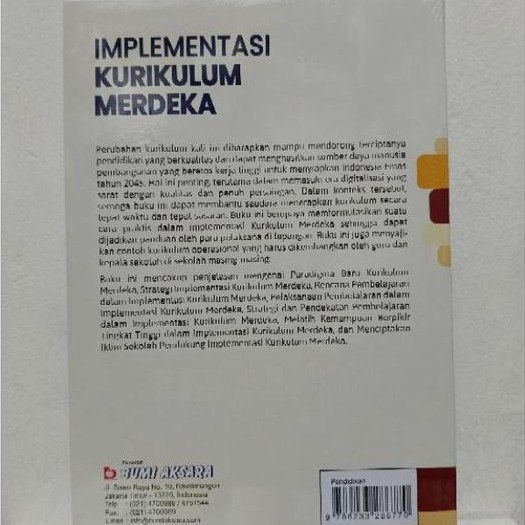 HOT SALE BUKU BUKU IMPLEMENTASI KURIKULUM MERDEKA - PROF. DR. H. E. MULYASA - ORI TERMURAH