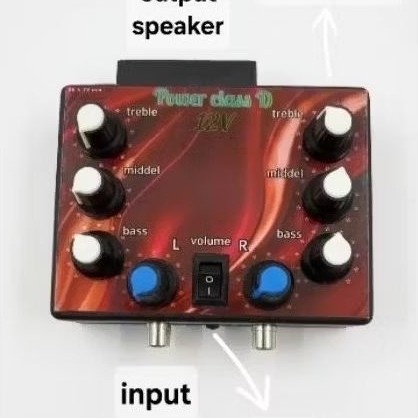power ampli mini 12v class D