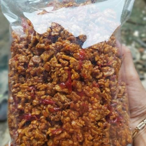 READY Kering Tempe Pedas Manis 1 Kg Tanpa Pewarna