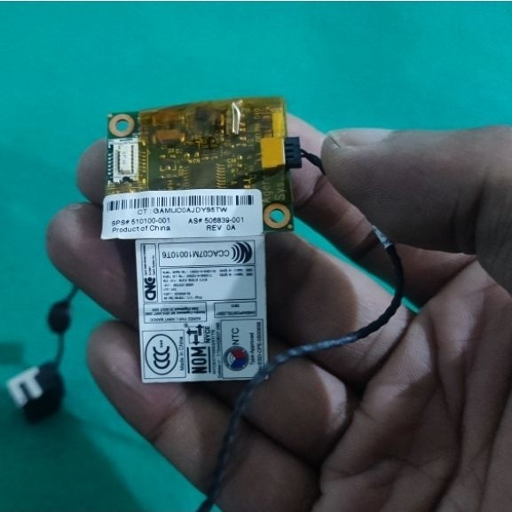 Modem Card 3G WWAN HP Compaq CQ42 G42 G62 Original Copotan