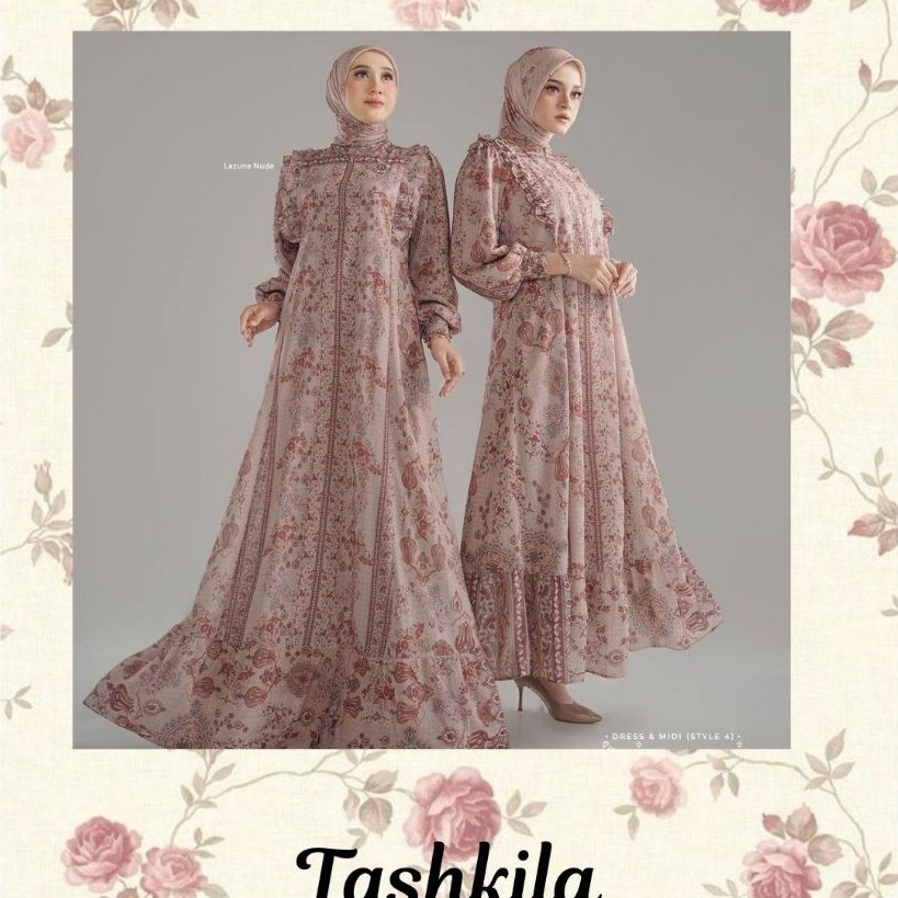 ( Sarimbit Nadheera Widodari ) Gamis Nadheera Widodari style 4