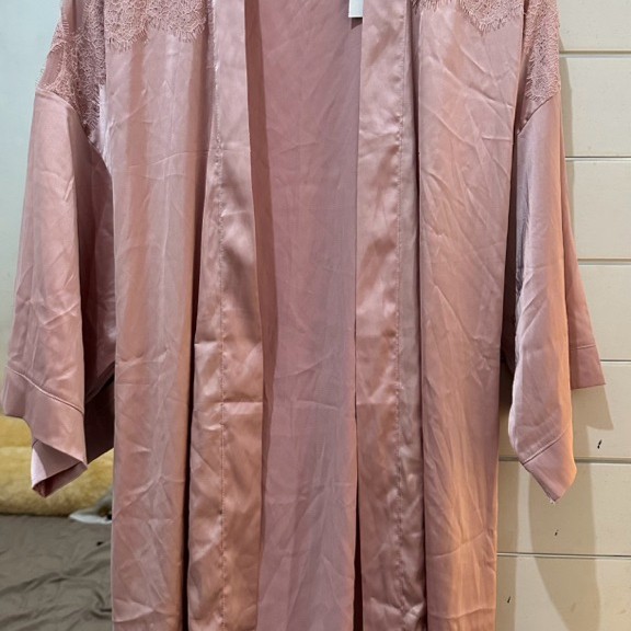preloved cardigan baju tidur  kimono bahan satin lembut banget