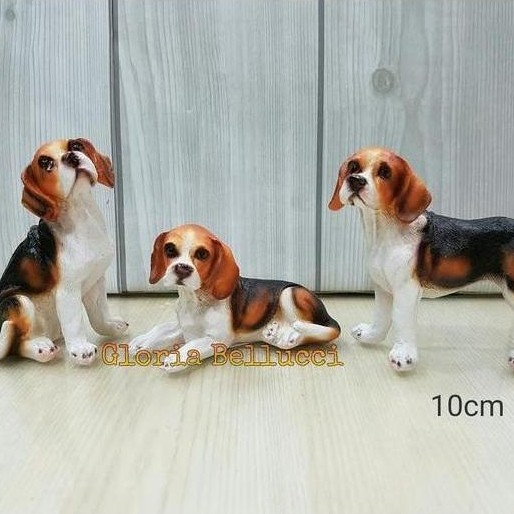 PATUNG PAJANGAN ANJING BEAGLE