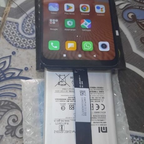 REDMI 9C Minus LCD Cek deskripsi