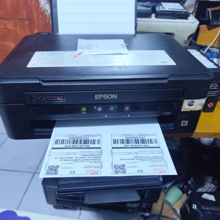 Printer Epson L210 bekas normal tanpa head