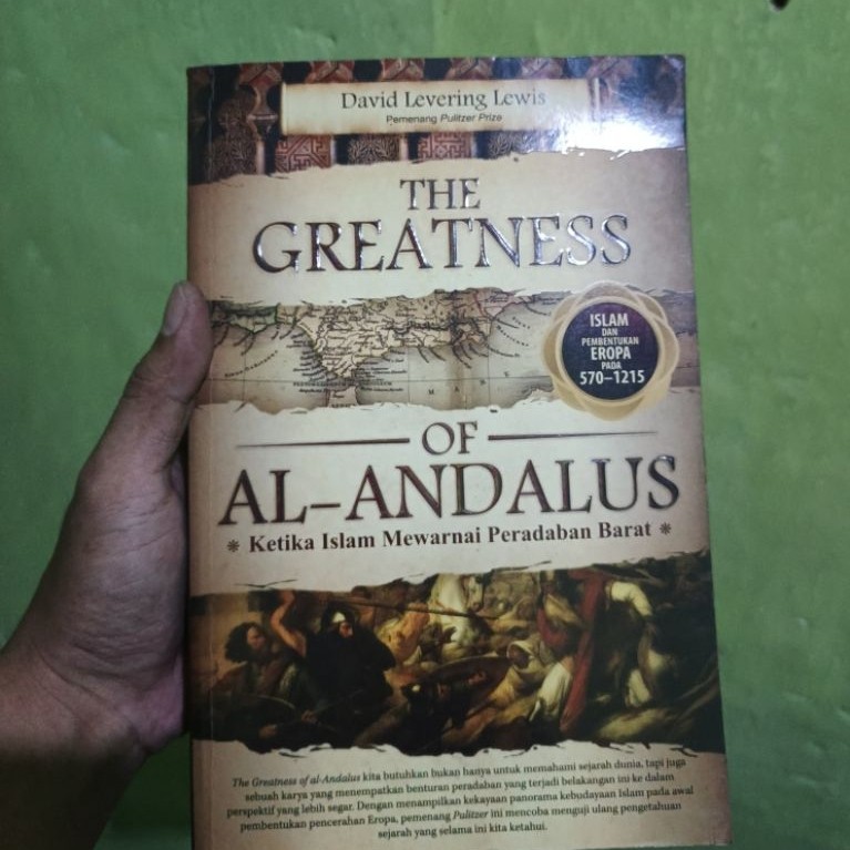The Greatness of Al Andalus Buku Bekas Murah Sejarah Islam Andalusia Original