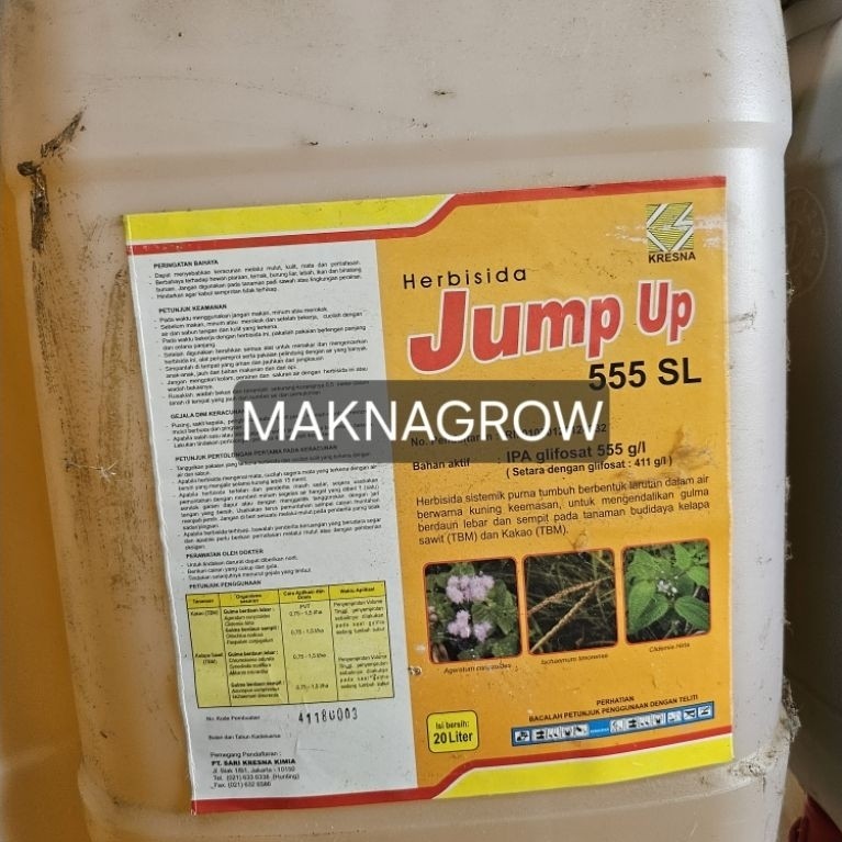 Herbisida JUMP UP 555 SL Racun rumput 20 liter
