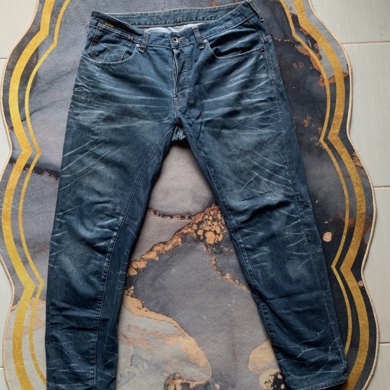 celana g-star raw denim second