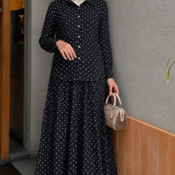 Set Polka / Set Tunik Polka