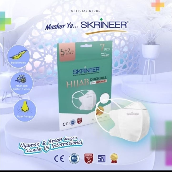 MASKER SKRINEER HIJAB