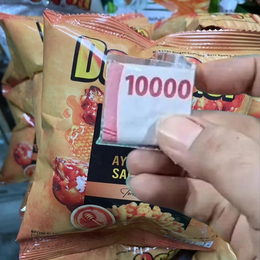 Snack Ciki Chiki Dejager berhadiah uang tunai cemilan jajanan viral ujan duit twistcorn SATUAN