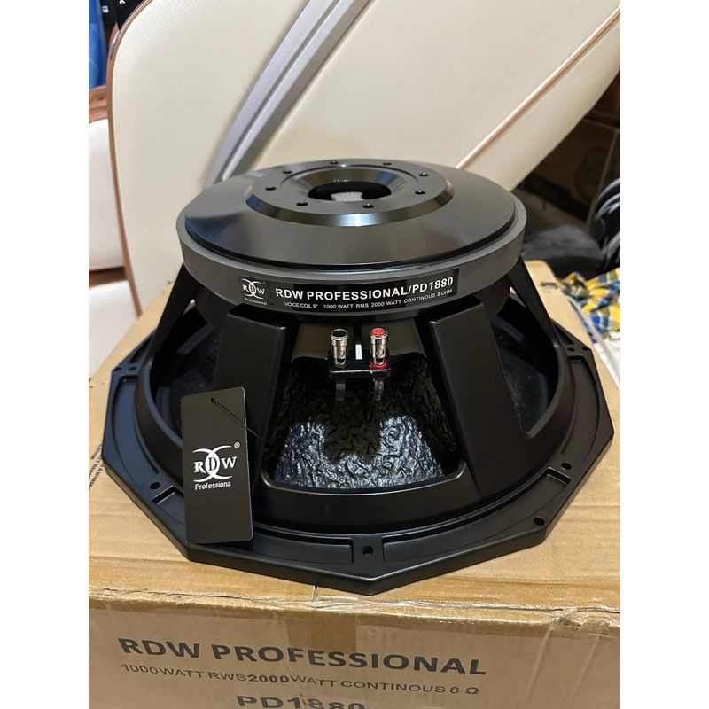 Speaker badak RDW PD80 pd80 subwoofer rdw pd 80 Original