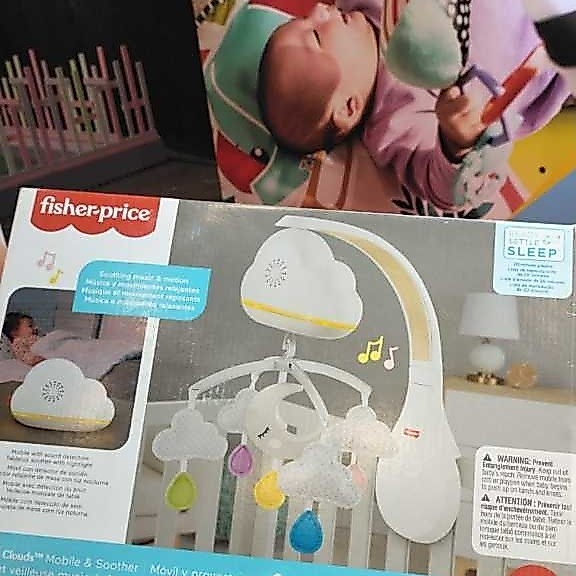 FISHER PRICE CALMING CLOUD LAMPU TIDUR BAYI MUSIC