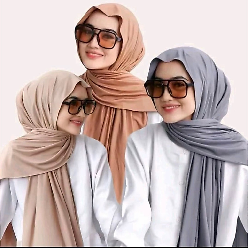 TERLARIS pasmina meleyot jersy haigeth premium by nadia hijab