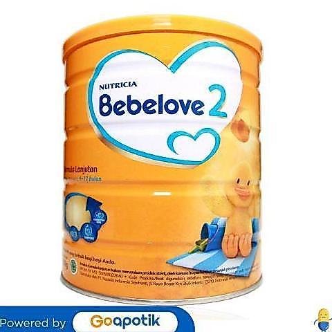 Terlaris Nutricia Bebelove 2 Usia 6-12 Bulan 800 Gram Kaleng