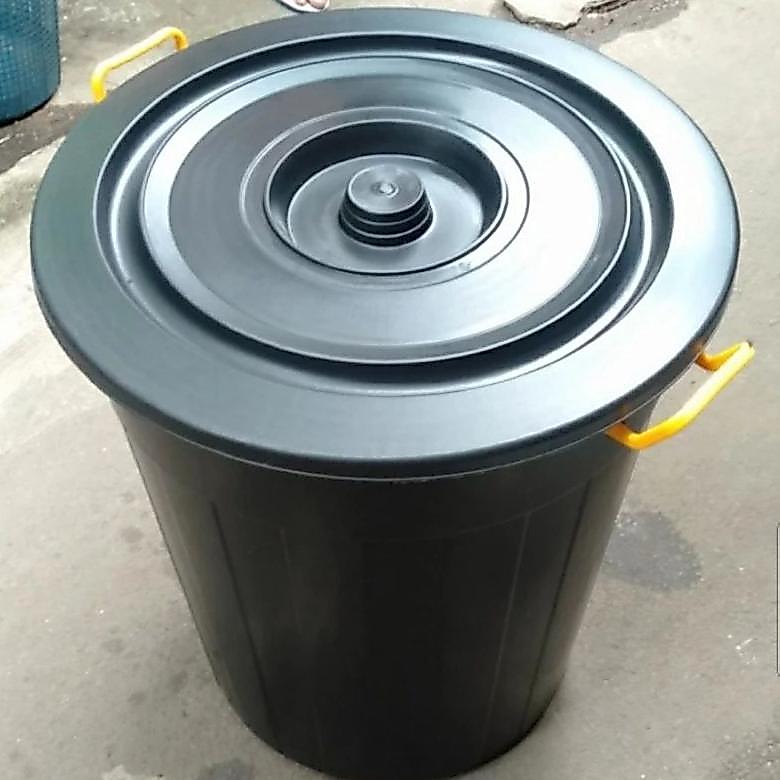 Ember Plastik Besar Jumbo 80 Liter/Ember Tutup Besar/Ember Bak Air Kamar Mandi/Free Gayung
