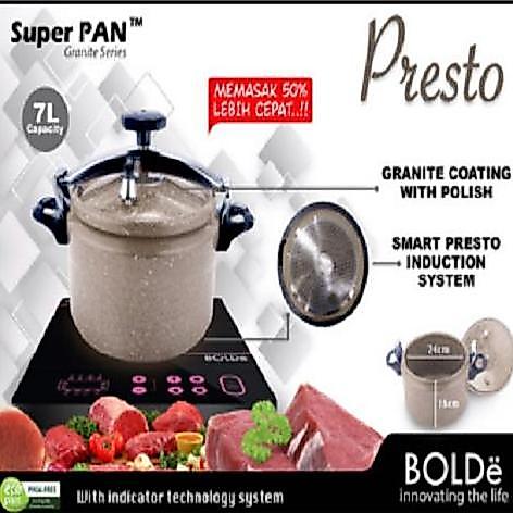 BOLDe panci presto 7 liter dari bolde KA