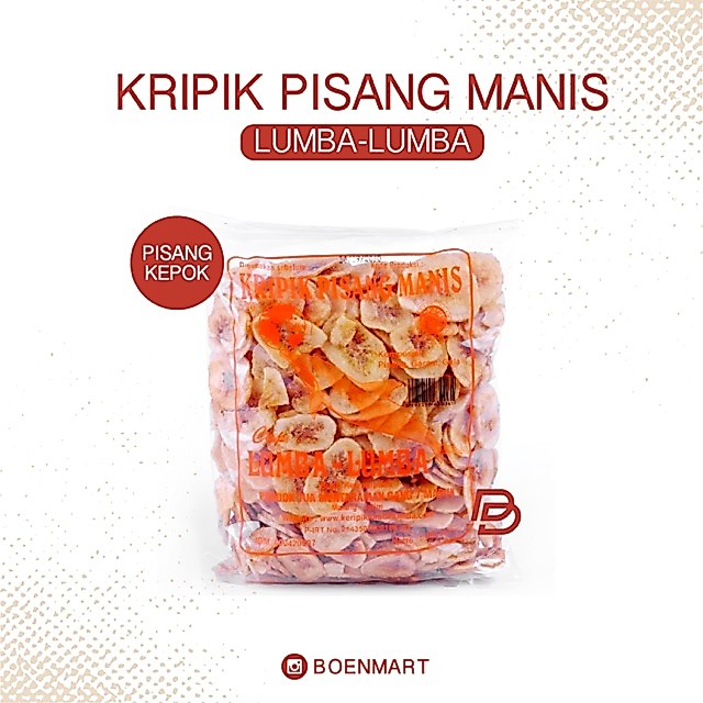 Kripik Pisang Manis Lumba-Lumba