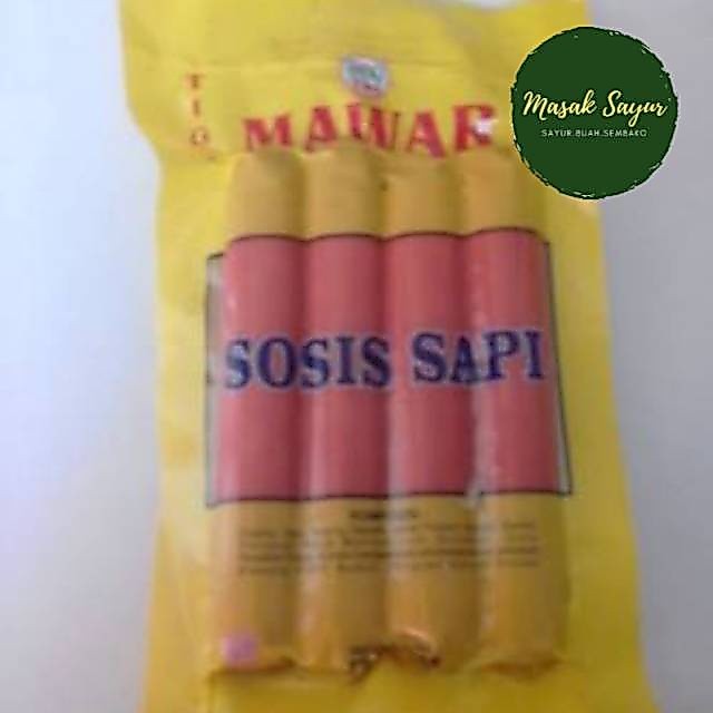 Sosis sapi mawar bandung