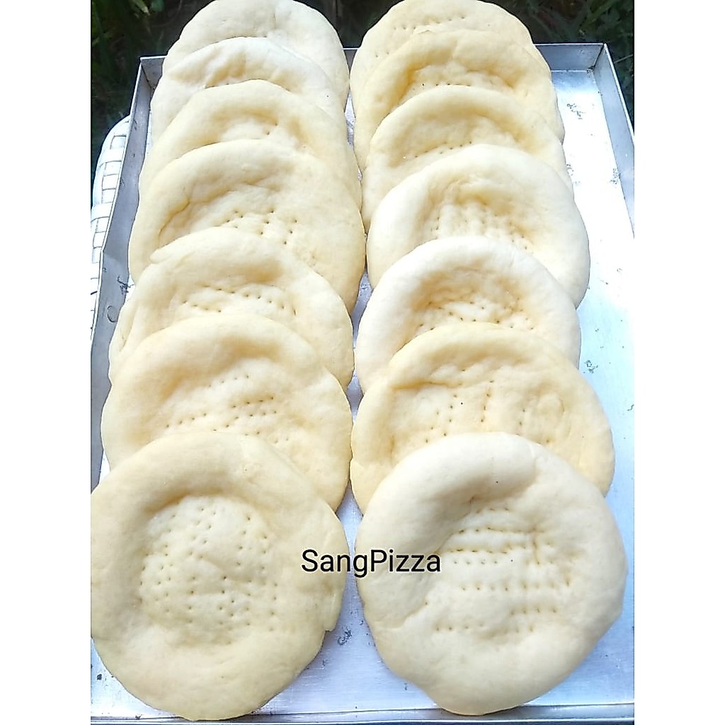Frozen Pizza base/Pizza dough, Kulit Pizza mini 10cm isi 20pcs