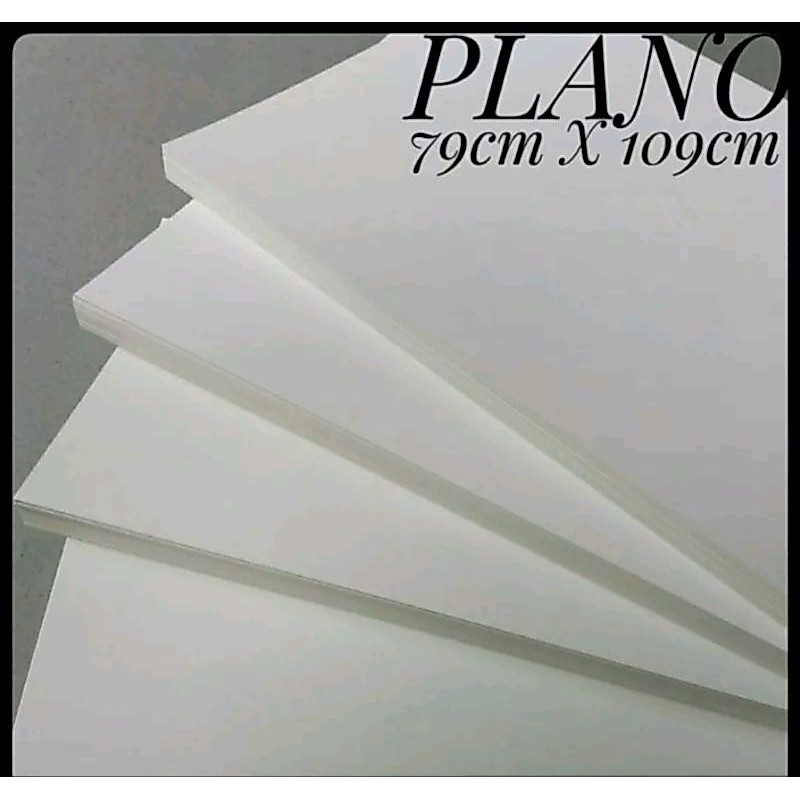 1 Rim Kertas Ivory 300 Ukuran Plano 79 Cm X 109 Cm