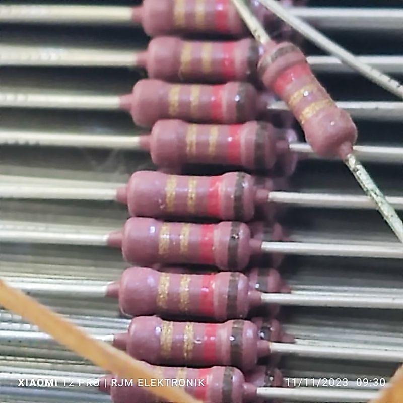 10 pcs resistor 1.2 ohm japan 1/2 watt