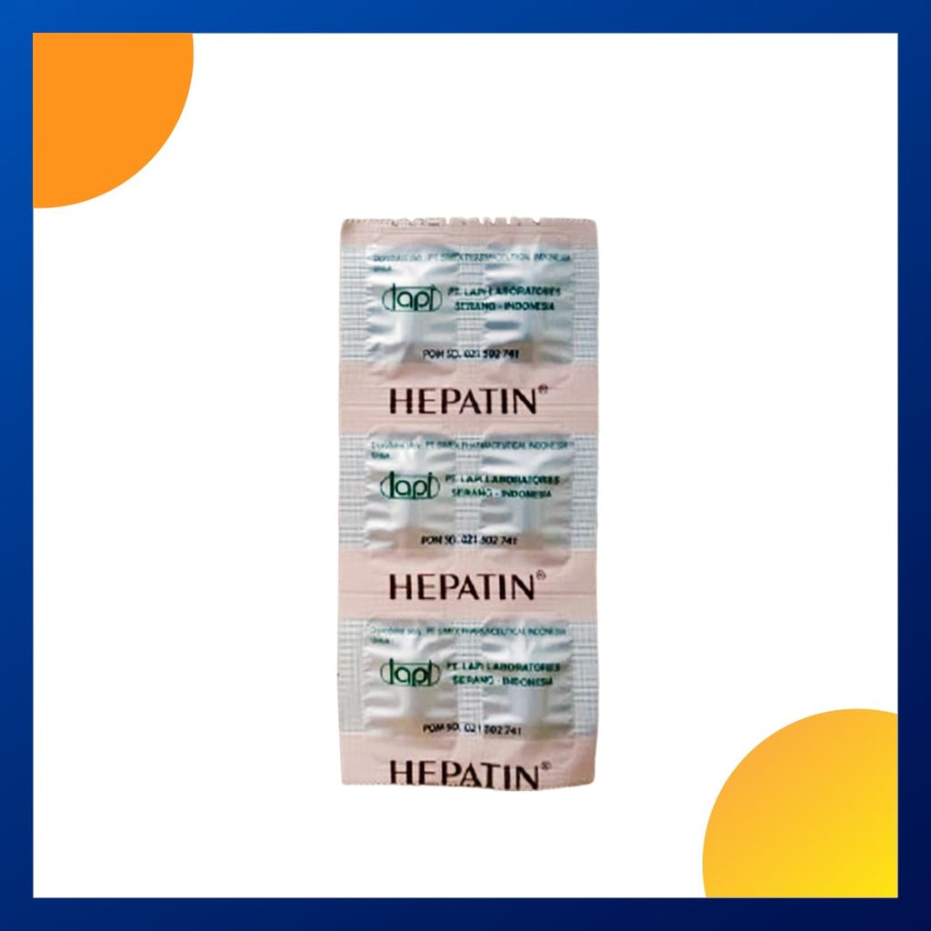 Hepatin Strip Isi 6 Kaplet