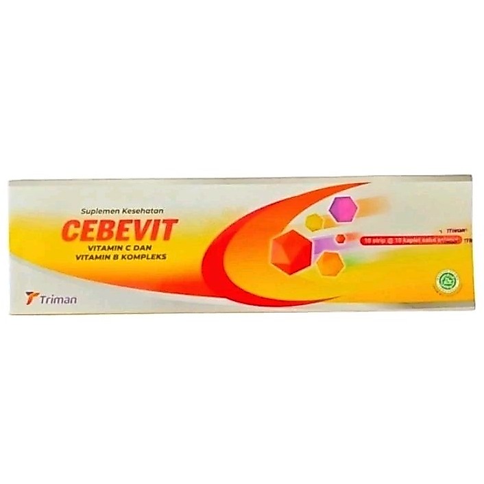 CEBEVIT - Vitamin C dan Vitamin B Kompleks (100's /Dus)