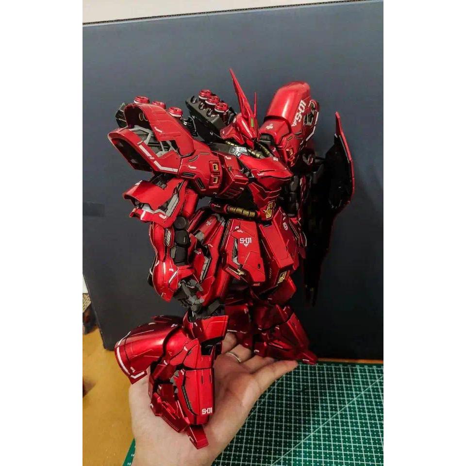 DABAN 6631S MG SAZABI Ver. Ka Action Figure Electroplating Color MSN-04 Anime Figure 1/100 Scale Ass