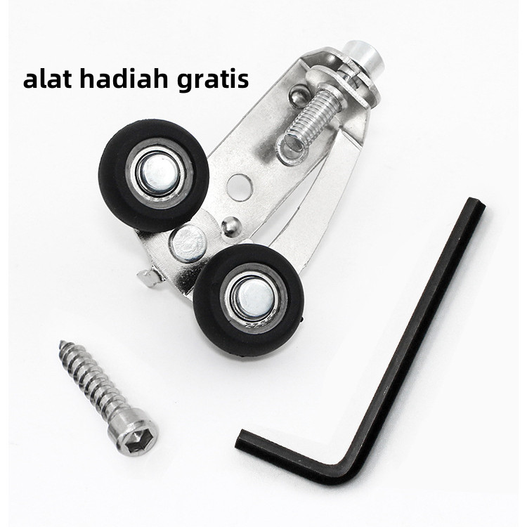 Adjustable Roda Rel Pintu Geser Sliding / Pintu Geser Otomatis Adjustable Roda Pintu Geser Otomatis