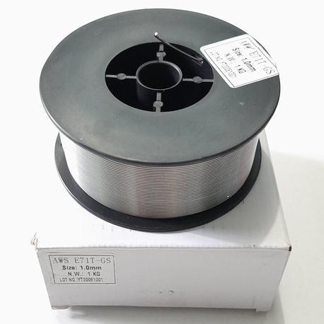 Kawat las Mig Stainless Tanpa gas 1MM 1KG / Flux Core Wire 1MM Cored - Tanpa Bubble