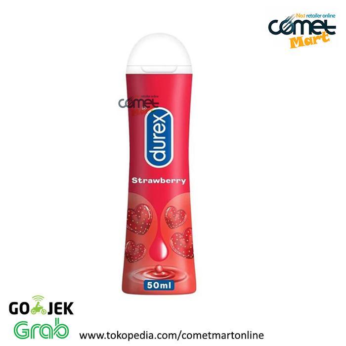 DUREX LUBRICANT PLAY SWEET STRAWBERRY. Pelumas Durex 50 ML