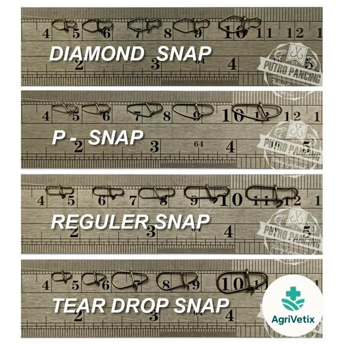 Snap Exodus Fishing Terminal tackle  Exodus Terminal Tackle - 000, Diamond Snap