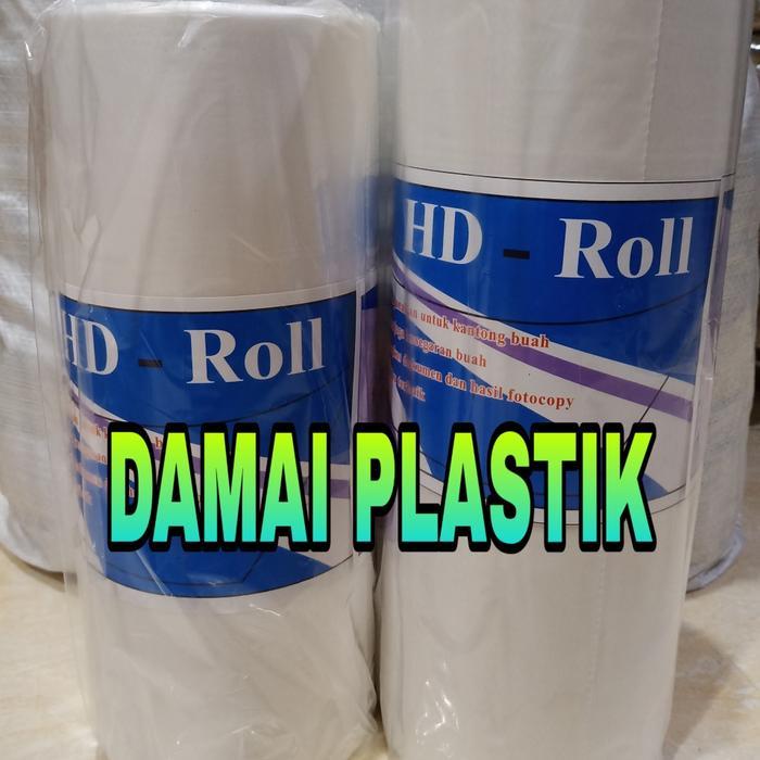 Plastik HD Roll Buah Sayur Plastik Foto copy Ukuran 25x40 30x45 - 25x40