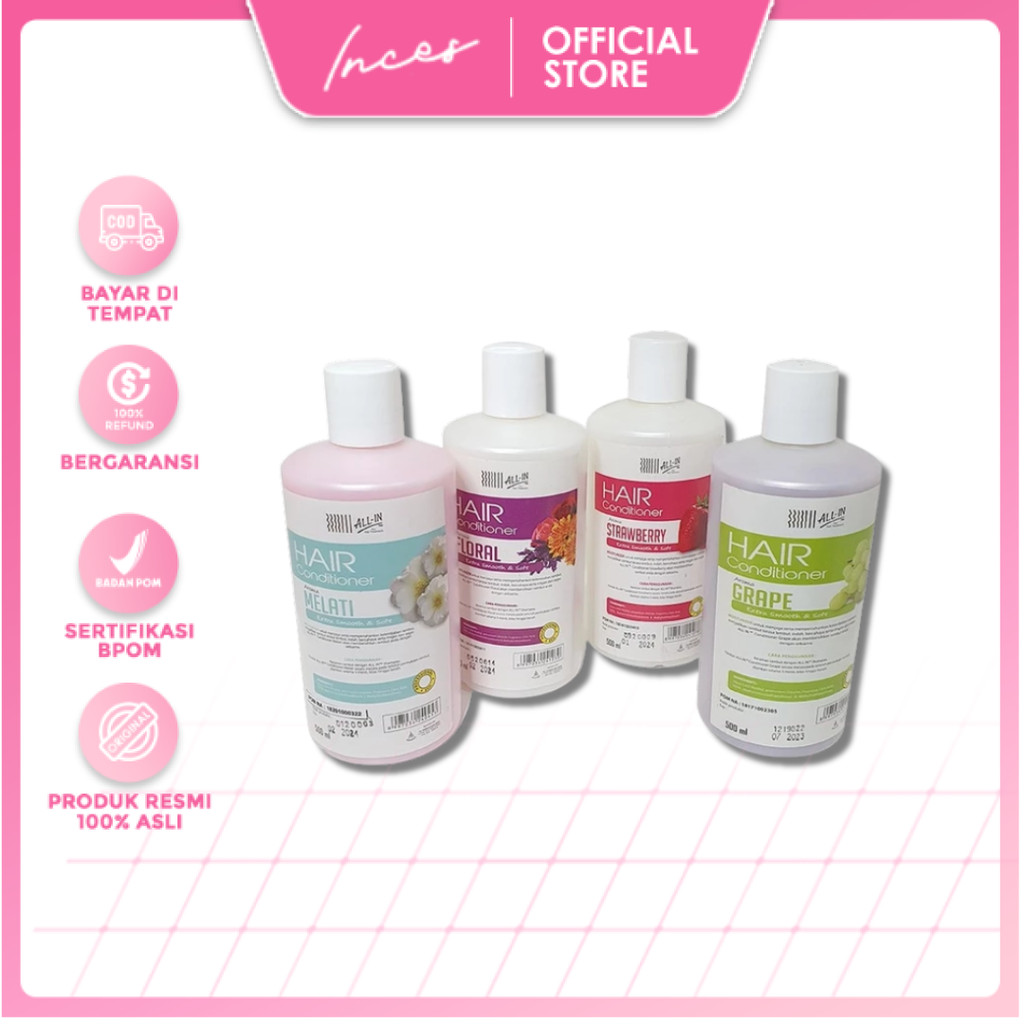 INCES - ALL IN CONDITIONER SALON / HARIAN 500 ML