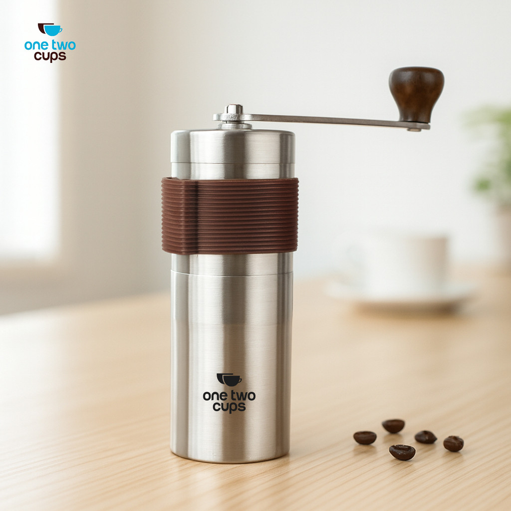 GS88 Medan One Two Cups Alat Penggiling Kopi Manual Coffee Grinder Adjustable - ZX-A65
