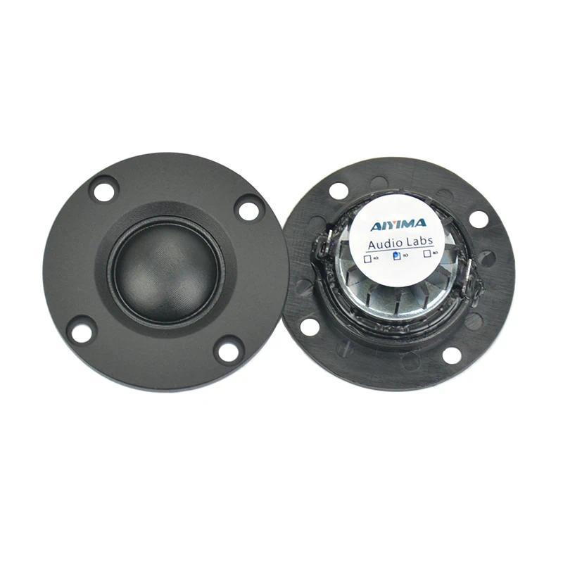 AIYIMA 2Pcs 52MM Auo Portable Speakers 6 Ohm 30W Dome Silk Film Tweeter ABS Treble Speaker Loudspeak