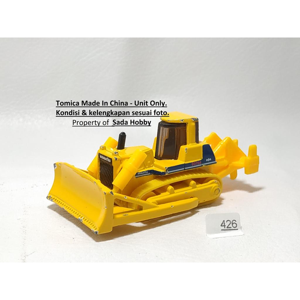 Tomica No 114 Komatsu Bulldozer D375A Unit Only